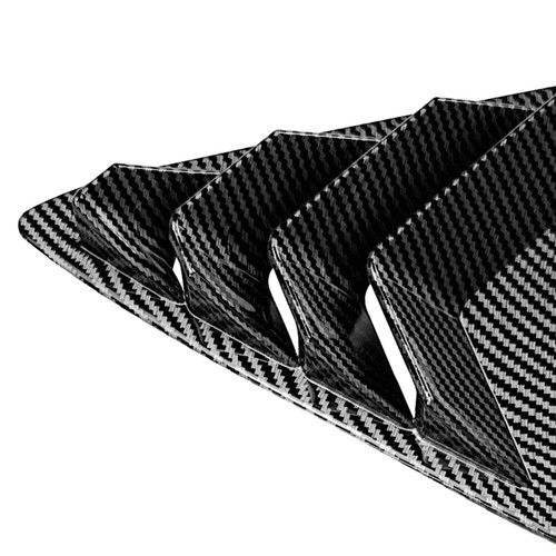 Rear Window Louver Shutter Cover Trim For Ford Fiesta MK8 2018-2024 - Picture 7 of 8