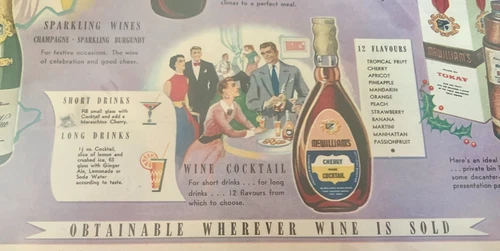 1955 Mcwilliams Wine Advertisement Original from Australian Woman's Weekly - Picture 3 of 3