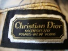 GIACCA LUNGA UOMO CHRISTIAN DIOR VINTAGE FRANCE TAGLIA 41 VINTAGE BELLISSIMI BOTTONI