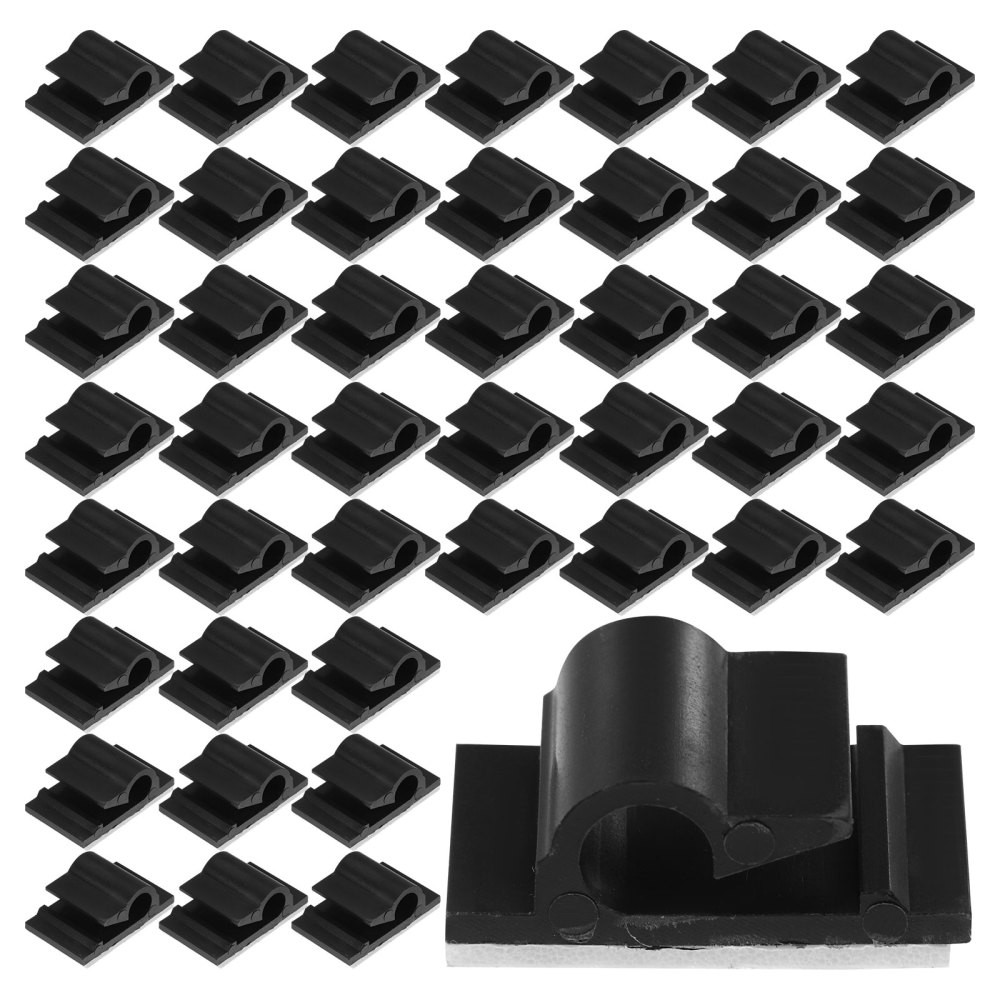 2 Self-Adhesive Cord Clips for Cable Organization