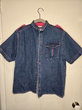 Vintage Denim Button Up Shirt