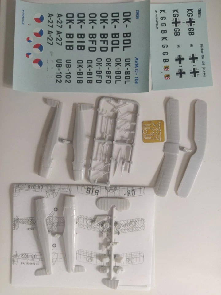 Aero C 104 Bücker Bu 131,1:72,-MGD models(SPEDIZIONE TRACCIATA) - Immagine 2 di 2