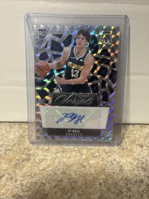 2024-2025 Mosaic - PJ Hall Rookie Scripts Silver Prizm  Auto