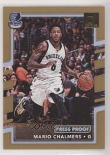 2017-18 Panini Donruss Press Proof Gold /10 Mario Chalmers #71 u6m