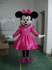 Anime doll minnie mouse Mascot Costume Cosplay Party Game Dress Halloween