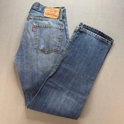 Levi's 505 Jeans Men 30x32 (FIT 30x30) Blue Straight Fit Y2K Classic Denim 90s