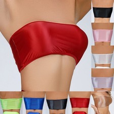 Women Bra Stretch T-shirt Tube Top Underwear Breathable Comfortable Crop