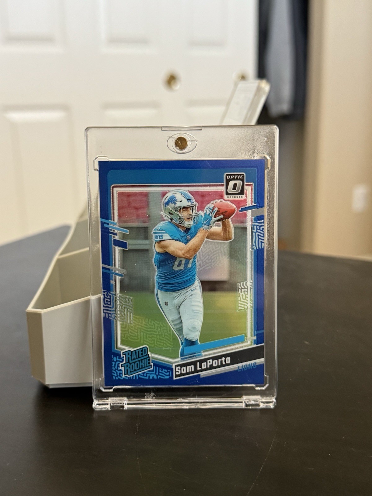 2023 Panini Donruss Optic - Rated Rookie Sam LaPorta #237 Blue Prizm /199 (RC)