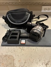 Sony Alpha a5000 Mirrorless Digital Camera - 16-50mm Lens - 4787 on the Shutter