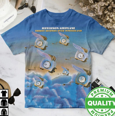 Thirty Seconds Over Winterland Jefferson Airplane AOP 3D T Shirt WA521