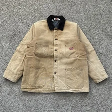 Vintage Dickies Blanket Lined Chore Coat Men’s XL Canvas Barn Jacket Distressed