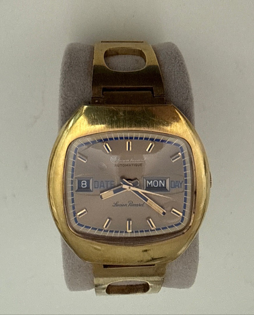 Watch Piccard Vintage Automatique Automatic Lucien Giltron RARE Supreme - vintagewatches.pk