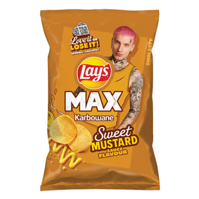 5900259140777 Lay's Max Karbowane Sweet Mustard Sauce 120 g PepsiCo (Frito Lay P