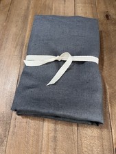 West Elm European Flax Linen Euro Sham Graphite