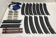 Life Like Iron Horse échelle HO lot de 14 pièces et transformateur train Power-Loc