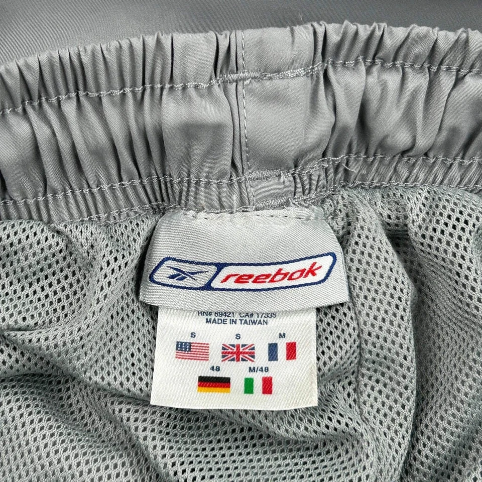 Спортивные штаны Reebok - средние серые полиэстер - Изображение 3 из 4