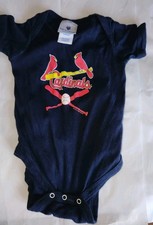 St Louis Cardinals One Piece Unisex 6 Months mlb baseball.....................B4