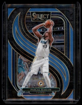 2024-25 Panini Select #113 Pascal Siakam Light Blue Prizm #/299