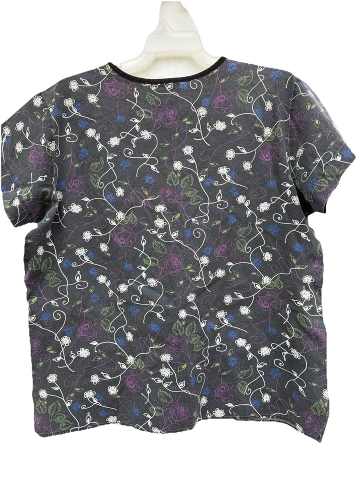 landau scrub top The Look Of Professional Multicolor Lot Of 7 Size M-L Pockets  - Image 4 of 4