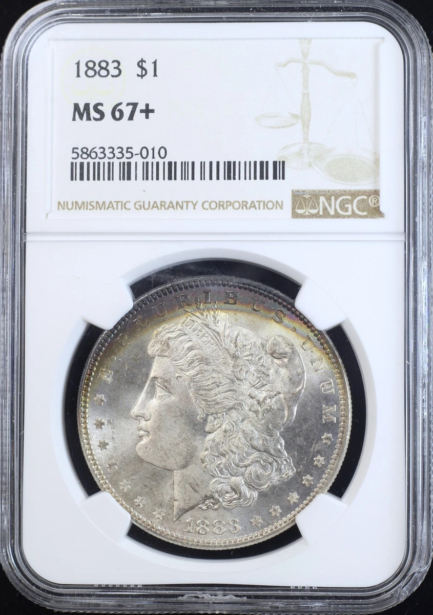 MS 67 Graded 1883 Year Morgan US Dollars (1878-1921) for sale | eBay