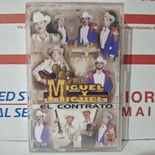 Miguel y Miguel El Contrato Cassette 2001 Norteno Corrido New Sealed