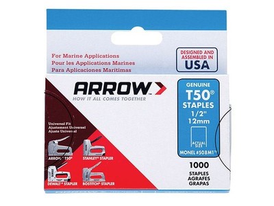 Arrow - T50M Monel Heftklammern 8mm