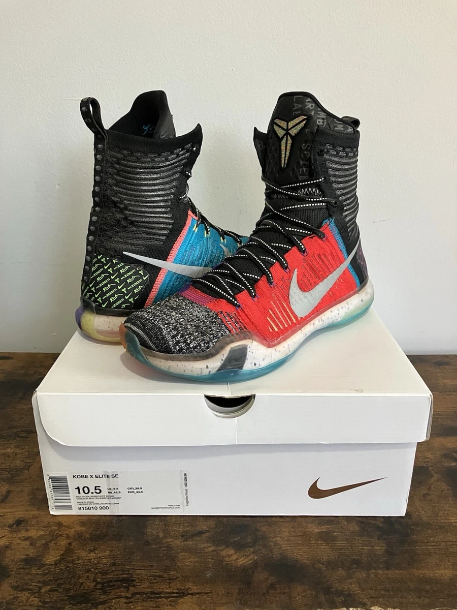 Las mejores ofertas en Nike Kobe 10 Elite High What The | eBay