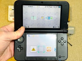 Nintendo 3DS XL - Silver Mario & Luigi Dream Team Edition - Complete CIB Console