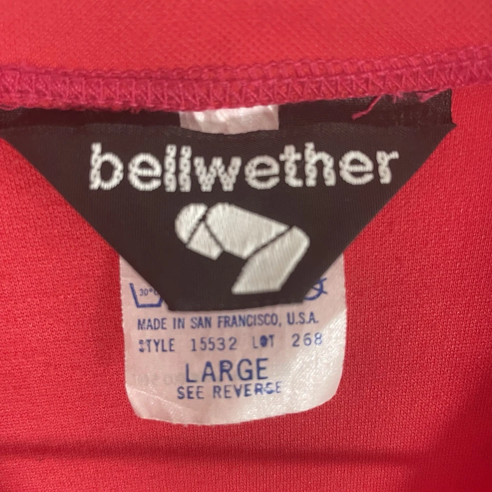 Bellwether 骑行上衣球衣短袖 1/4 拉链衬衫女式 L 码粉色 — 第 4/4 张图片