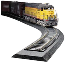 Woodland Scenics ST1461 HO Scale Roadbed, 2' Track-Bed Strips (36)