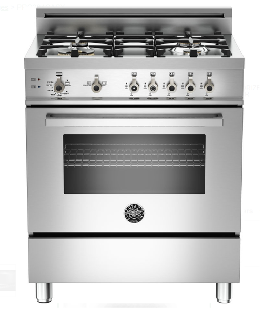 PRO304GASX BERTAZZONI 30" GAS RANGE STAINLESS STEEL for sale online eBay