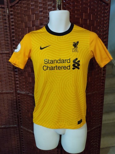 Nike Liverpool FC Allison Becker Soccer Jersey Youth Large