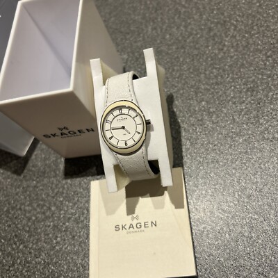 Skagen Ladies Watch Boxed And Papers Mint Condition