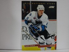 1993-94 (SHARKS) Score International Stars #18 Sandis Ozolinsh