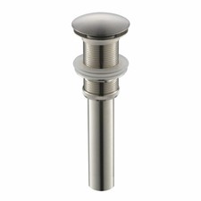Sink Pop-up Drain Assembly without overflow -Satin Nickel -4405712