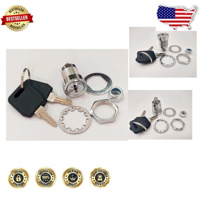 Durable Armstrong Replacement Lock for Safes - Bright Chrome & Weather Proof