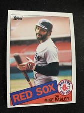 1985 Topps Baseball Card #686 Mike Easler Boston Red Sox Nm/Mt Free Shipping!