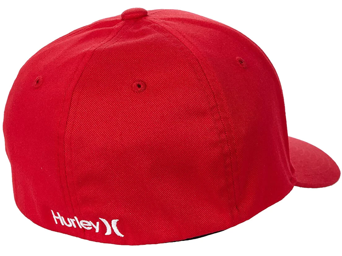 Hurley red cheap hat