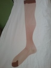 3 pair vintage nylon thigh high stockings 10 each or 3/ 25 - 10 1/2 M Seamless