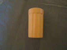 VTG Fisher Price Fun with Food glass cup yellow place setting drink beverage toy