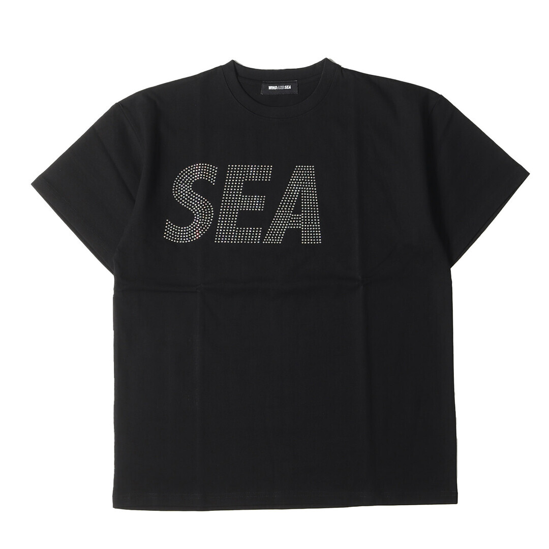 WIND AND SEA (RHINE STONE)T-SHIRT 