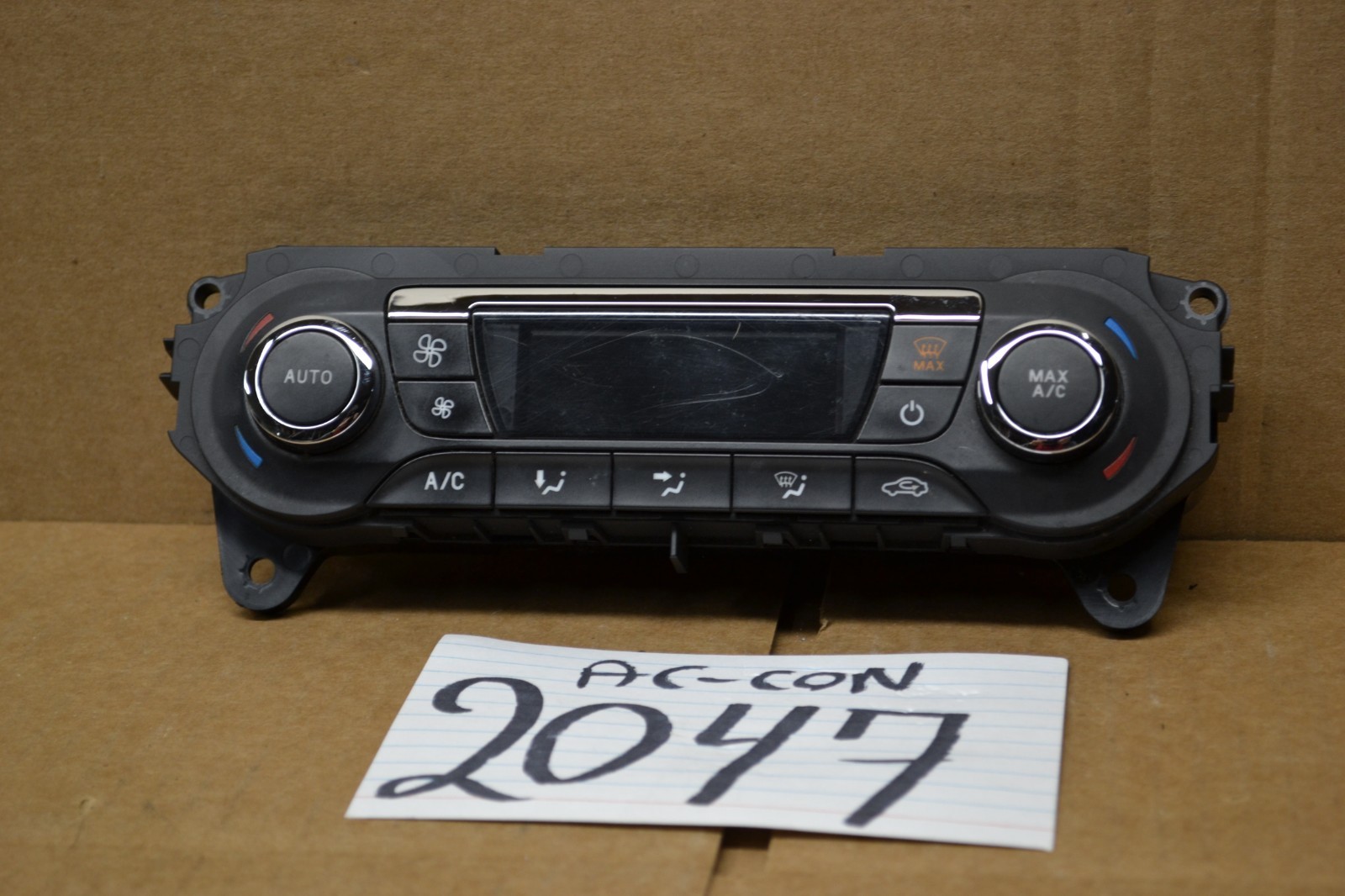 12 13 14 15 Ford Focus AC and Heater Control Used Stock #2047-AC 