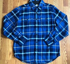 St John's Bay Men's Button Down Heavy Winter Plaid Shirt Choose Size M, L, 2XL
