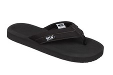 Mens Classic Flat Slip On Flip Flops by MIG Size 4-13 UK - BEACH POOL SLIDERS