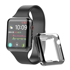 Screen Protector Cover TPU Case Apple Watch Series SE 6 5 4 3 38/40/42/44mm