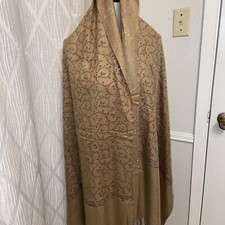 pakistani stunning Hand Embroidered pashmina woolen shawls brand new