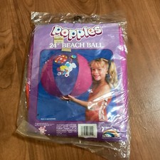 1986 Vintage Popples 24 Beach Ball NOS ERO Industries