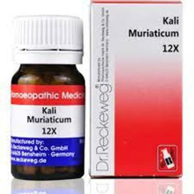 Dr. Reckeweg Kali Muriaticum 12X (20g) HOMEOPATHIC REMEDY + FREE SHIPPING