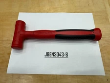 Snap-on Tools USA NEW RED 10oz / 280g Slimline Soft Face Dead Blow Hammer HBSE10