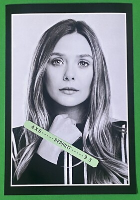 Found 4X6 PHOTO of Sexy Young Beautiful ELIZABETH OLSEN Hollywood Actor & Model